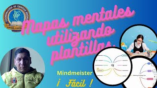 MAPAS MENTALES UTILIZANDO PLANTILLAS DE MINDMEISTER [upl. by Jea]