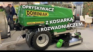 Opryskiwacz sadowniczy kosiarka i rozwadniacz  DOMINIAK [upl. by Enej]