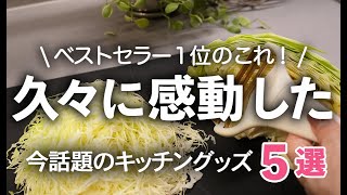 【キッチン便利グッズ】久々に感動した！SNSで今話題の超人気時短グッズ5選ピーラー天ぷら鍋目玉焼きトレーお玉 [upl. by Azial]