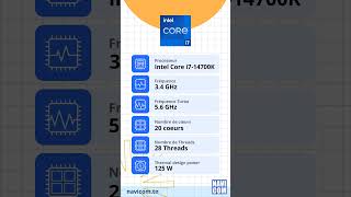 Boostez Votre PC avec le Processeur Intel Core i714700K chez Navicom [upl. by Suivatra552]
