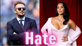 Beckham seems to hate it when he doesnt care about Kim Kardashian as long as she doesnt affect him [upl. by Alexia]