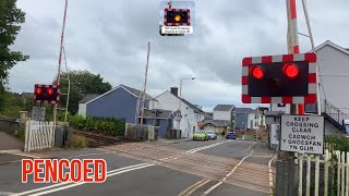 Pencoed Level Crossing Bridgend [upl. by Nevaed]