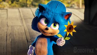 Lhistoire de bébé Sonic  Sonic le film  Extrait VF [upl. by Tarfe]