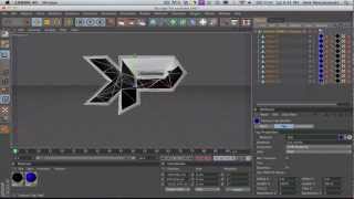 C4D Tutorial Wireframe Objects With Color [upl. by Modesta]