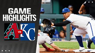 Dbacks vs Royals Game Highlights 72324  MLB Highlights [upl. by Repsaj261]