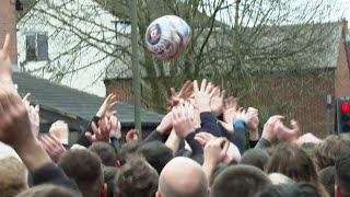 Royal Shrovetide Football 2024 Highlights [upl. by Huxham]