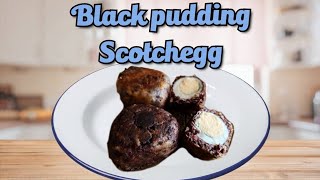 Making Black Pudding Scotch Eggs  DanGer [upl. by Ylevol]