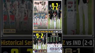 Historical Series Win Fo NZ vs IND 20 Sportslover124 cricket indvsnz testseries ytshorts [upl. by Leirud857]