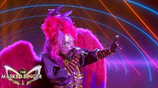 Night Angel singing “Shout“ by The Isley Brothers THE MASKED SINGER SEASON 3 [upl. by Shir282]