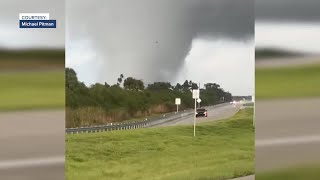 Twin Palms RV Resort in central Florida decimated after Miltonspawned tornado rips through homes [upl. by Laurence]