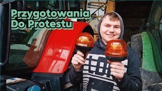 Przygotowania na 902 protest rolników TuneloveLOVE [upl. by Erika]