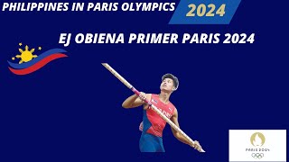 🏅EJ Obiena Paris Olympics 2024 Latest News  Paris Olympics Pole Vaulting Video🏅 [upl. by Ylrac]