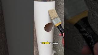 An easy way to install a drain pipe for a sink plumbingtech plumber [upl. by Mukerji]