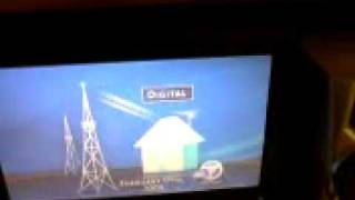 Los Angeles broadcast area DTV transition test Part 1 [upl. by Wearing354]