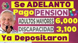 Se ADELANTO 💰 PAGO PENSION Adultos Mayores 🧑‍🦳Discapacidad 👉Depósito SEPTIEMBRE 2024 [upl. by Woodring]