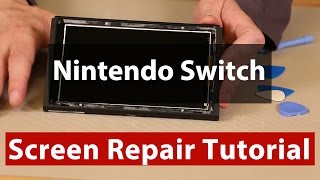 Nintendo Switch Screen Replacement  LCD amp Digitizer Replacement [upl. by Edi]