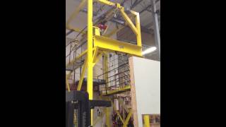 Fall protection SRL leading edge drop test fail [upl. by Irrac]