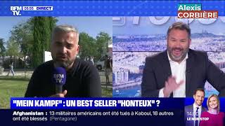 Succès éditorial de Mein Kampf  quotjavais alerté du danger quot  Alexis Corbière sur BFMTV [upl. by Chang145]