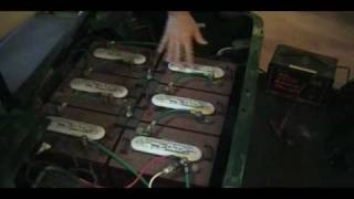 How to Charge Dead Golf Cart Batteries Manually [upl. by Memory]