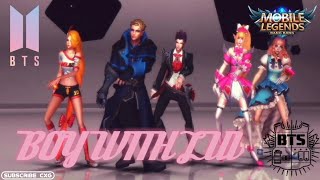 【MMD】Boy with Luv ✓BTS✓ Mobile Legends [upl. by Buehler]