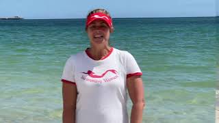 Busselton Jetty Swim  the start line [upl. by Aicatsue531]