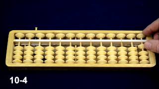 Abacus Tutorial 5 Complementary numbers  calculating up to 10 [upl. by Arela160]