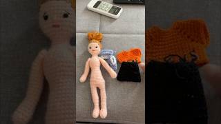 Easy crochet dollcrochet with me [upl. by Nylaj]