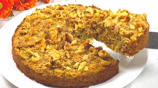 Best Oatmeal Cake with Apple and Carrot Healthy Cake Recipe to loose weight❗ [upl. by Adley]