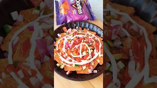 Doritos Nachos Chaat nachoschips shorts viralshort chaat [upl. by Atilek]