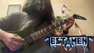 Souls of Black  Testament Guitar cover [upl. by Bobbette]