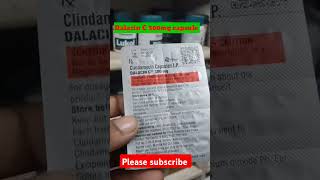 Dalacin C 300mg capsule uses in hindi  bacterial infection pet mein infection skin infection [upl. by Enirak]