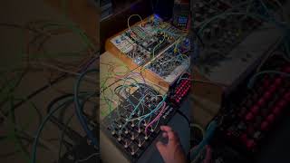 Ambient Feedback with herbsstones Pathways matrixmixer shorts eurorack [upl. by Aggy622]