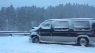 26 Car Pileup Aftermath on I70 in Colorado 2252015 [upl. by Nitniuq528]