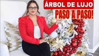 COMO DECORAR el ÁRBOL DE NAVIDAD 2024hazlo tú MISMO [upl. by Morel]