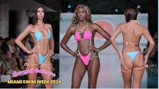 4K Vertical Normal Culture Swimwear Part1  2024 Miami Swim Week® The Shows [upl. by Faustus]