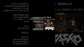 ZASKO VS TIRPA FMS 2023  Rimas x Métrica x Skills freestyle [upl. by Merat849]