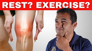 Arthritic Knee Relief Navigating the Rest Stretch or Exercise Dilemma [upl. by Krissie825]