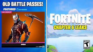 Fortnite NEW Update OLD Battle Passes amp Chapter 6 Live Event [upl. by Kenyon]