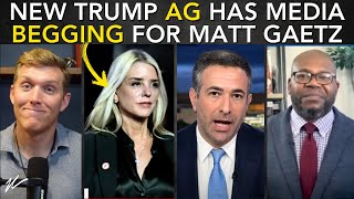 SAVAGE New Trump AG Has Media BEGGING For Matt Gaetz Back [upl. by Yliab943]