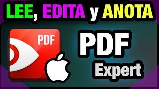 PDF Expert  Leer editar y hacer anotaciones en tu MAC [upl. by Radnaskela]