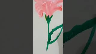 Hibiscus drawing painting short video viral [upl. by Noakes]