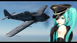 DCS Fw190A8  Ace in a flight  my very first DCS 190A8 sortie [upl. by Wilone]