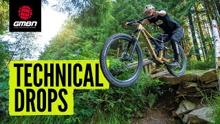 How To Ride Advanced Technical Drops  MTB Skills [upl. by Eiaj95]