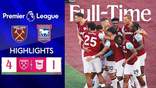 West Ham vs Ipswich Town 41 Highlights  Premier League 2024  west ham x ipswich town [upl. by Damien]