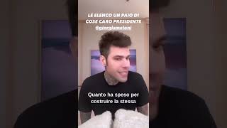 Fedez DIFENDE Chiara Ferragni per la truffa del Pandoro e si scaglia contro Giorgia Meloni [upl. by Roht101]