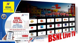 BSNLs Sarvatra WIFI  BSNL IFTV Intranet Fiber TV BSNL Live tv [upl. by Georgette681]