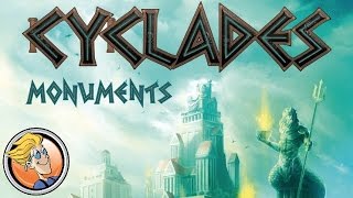 Cyclades Monuments — game overview at SPIEL 2016 by Matagot [upl. by Nairod]