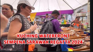 KUCHING WATERFRONT SEMPENA SARAWAK REGGATA 2024 2024 [upl. by Elda]