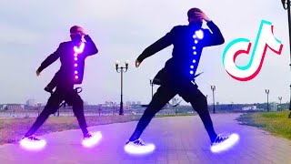 TEACHING SHUFFLE DANCE 😎💥 AMAZING TREND 😨 ASTRONOMIA TUZELITY DANCE 2024 [upl. by Aikkin676]