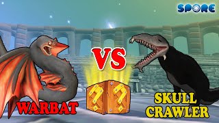 Warbat vs Skull Crawler  Titan Fun Arena S1E2  SPORE [upl. by Drawyeh]